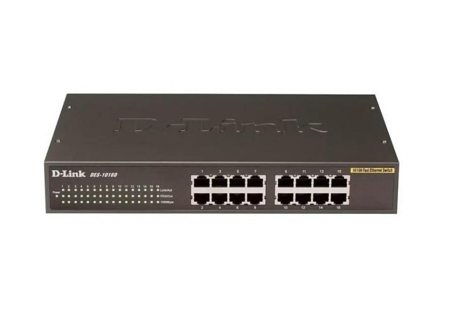 Коммутатор неуправляемый D-LINK DES-1016D #2