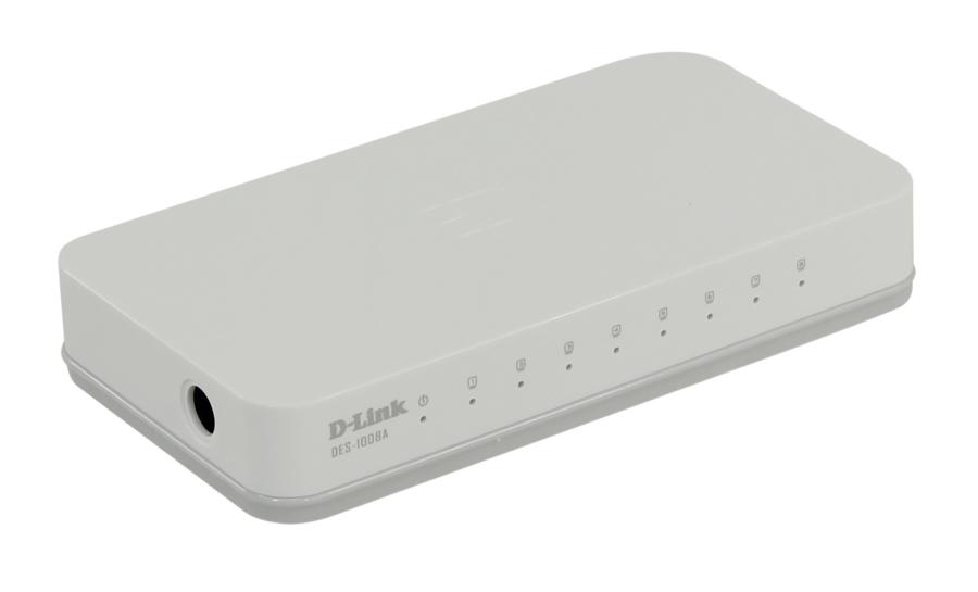 Коммутатор неуправляемый D-LINK DES-1008A #2