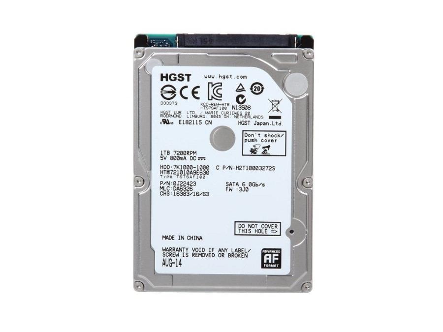 HDD 2.5" SATA HGST HTE721010A9E630 #1
