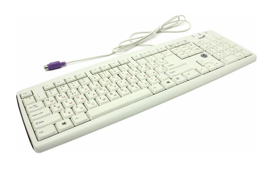 Клавиатура проводная Genius K639 PS/2 #1