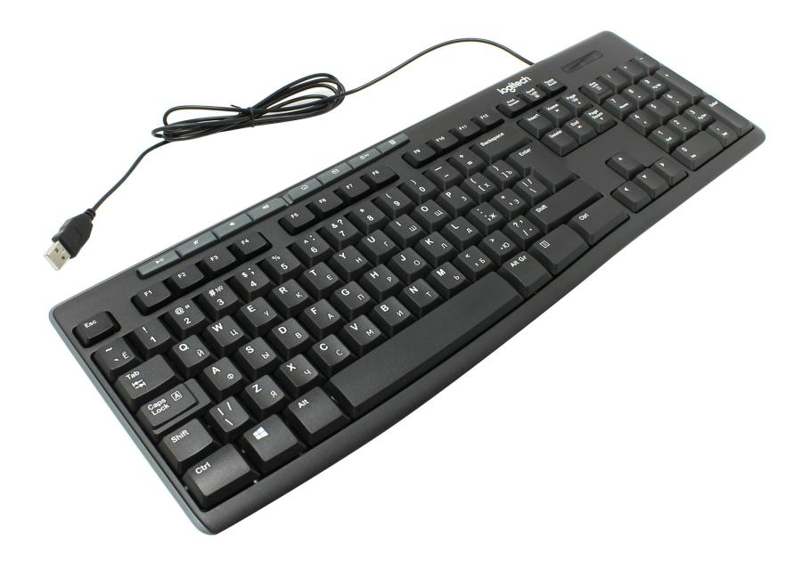 Клавиатура проводная Logitech K200 #1