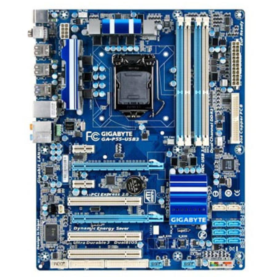 MB LGA 1156 GIGABYTE GA-P55-USB3 #1