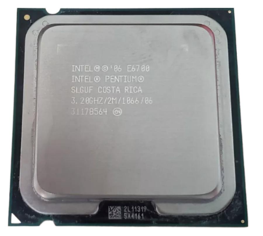 CPU LGA 775 INTEL PENTIUM E6700 #1
