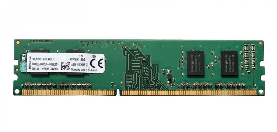 DDR3 1333/1600 DIMM KINGSTON KVR16N11S6/2 #1