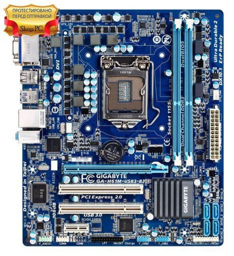 MB LGA 1155 GIGABYTE GA-H61M-USB3-B3 #1