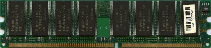 DDR1 DIMM HYNIX HY5DU12822DTP-D43 #1