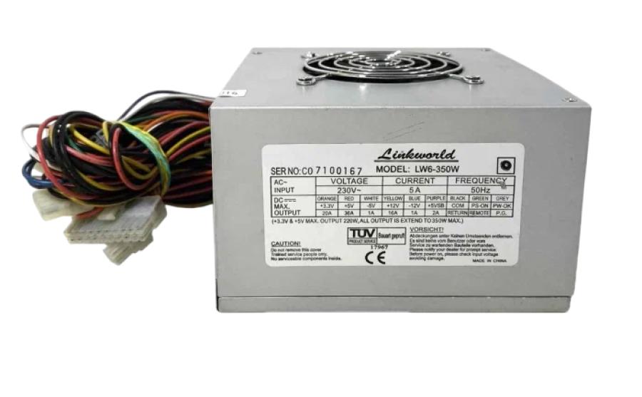 БП ATX v2.1 LINKWORLD LW6-350W #1