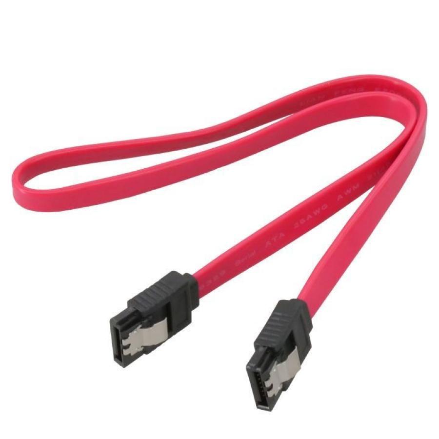 Кабель SATA-III 6Gbs  SATA-III 0.3M Red #1
