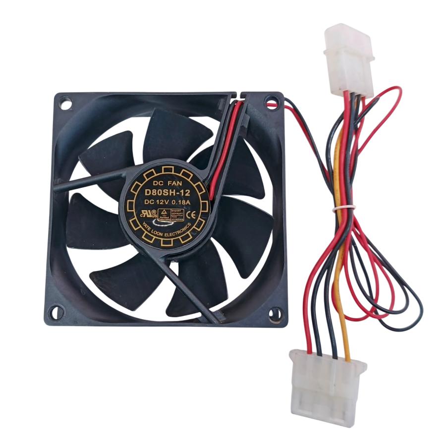 Вентилятор  D80SH-12 (2x Molex) #1