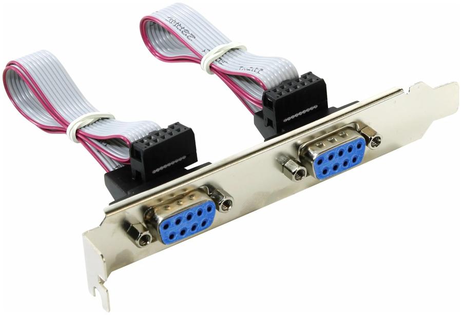 Планка расширения  2x COM DB-9 (F) #1