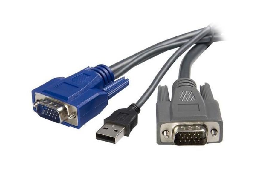 Кабель KVM  VGA + USB 1.8M #1