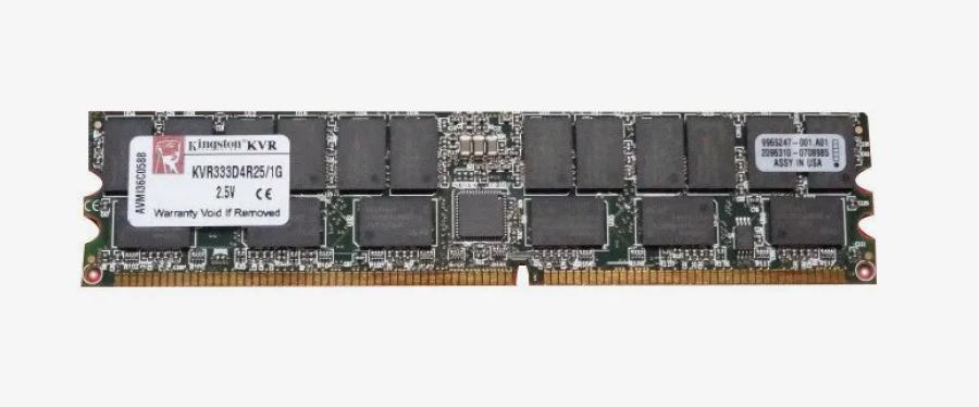 DDR1 DIMM ECC Reg KINGSTON KVR333D4R25/1G #1