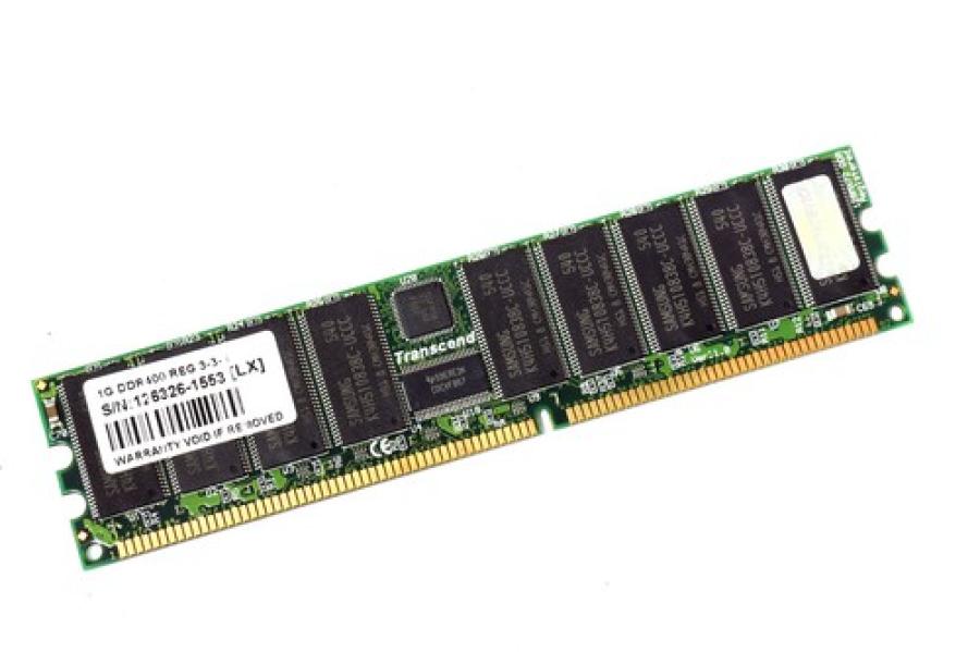 DDR1 DIMM ECC Reg TRANSCEND 1GB 184P REG DDR=CW #1