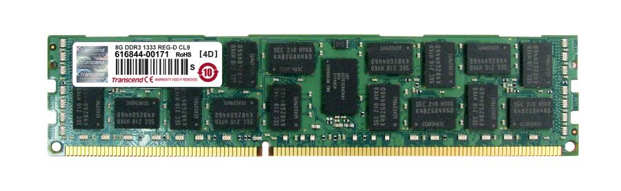 DDR3 RDIMM ECC REG TRANSCEND TS2GKR72V3H #1