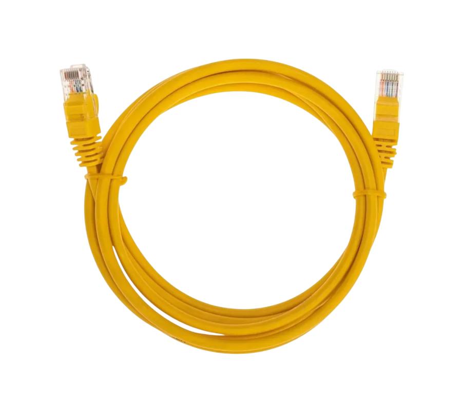 Патч-корд  U/UTP Cat.5E 1.9m Жёлтый #1