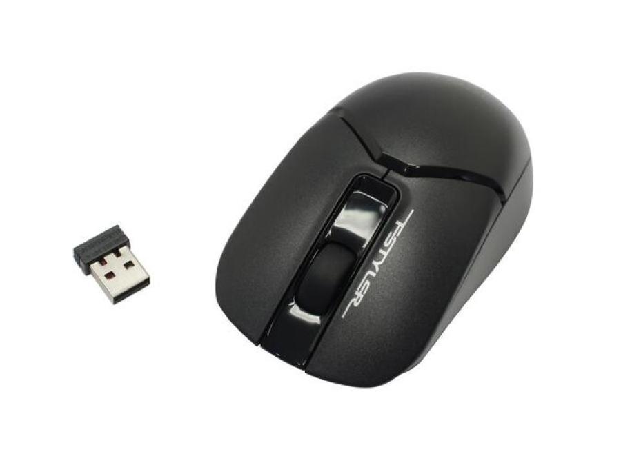 Мышь беспроводная A4tech FSTYLER FG12 BLACK #1