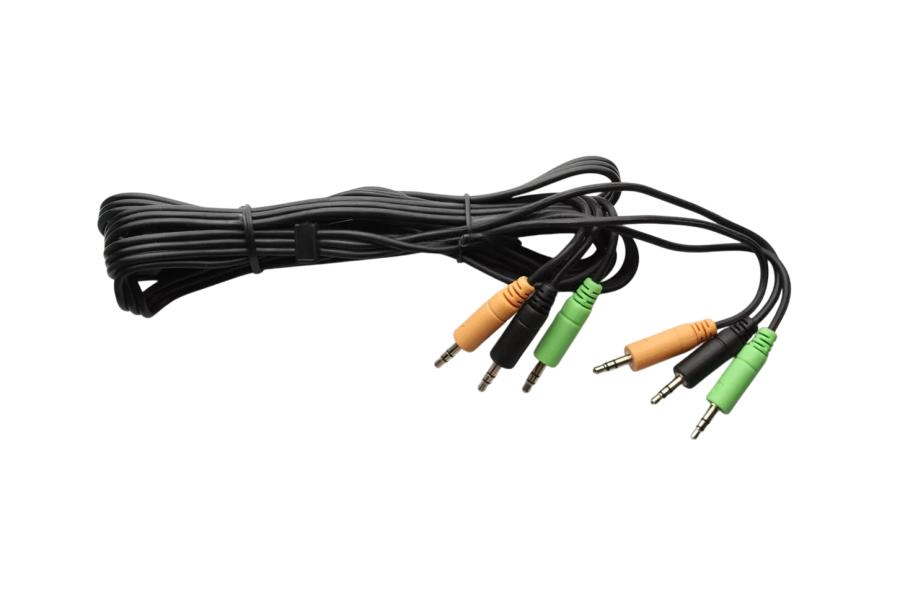 Кабель интерфейсный Logitech 3x MiniJack 3.5 (M) - 3x MiniJack 3.5 (M) 2m #1