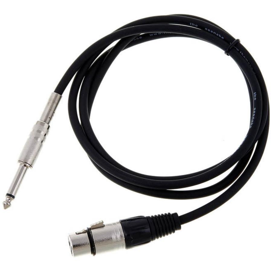XLR кабель  XLR - Jack 6.3mm 5M #1