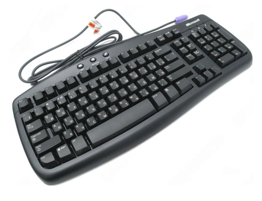 Клавиатура проводная MICROSOFT Basic Keyboard 1.0A #1