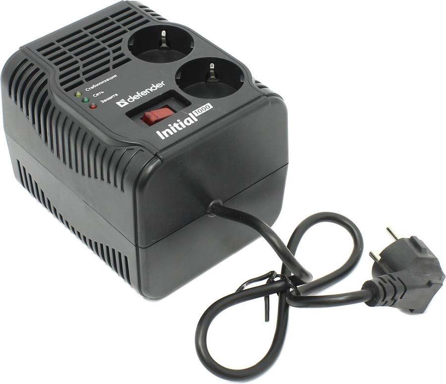 Стабилизатор напряжения Defender AVR Initial 1000 #1