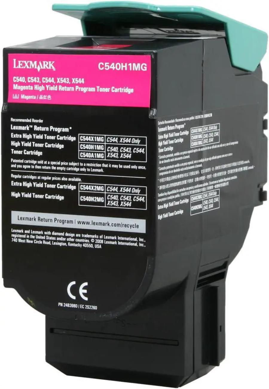 Laser A4 Color СMY картридж Lexmark C540H1MG #1