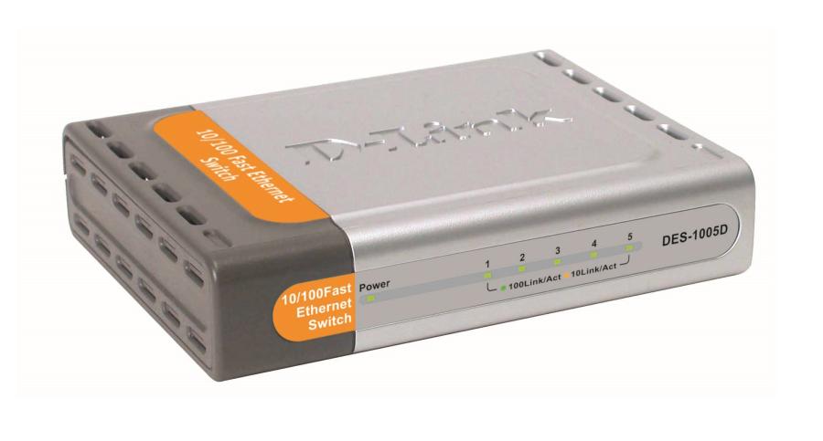 Коммутатор неуправляемый D-LINK DES-1005D K4 #1