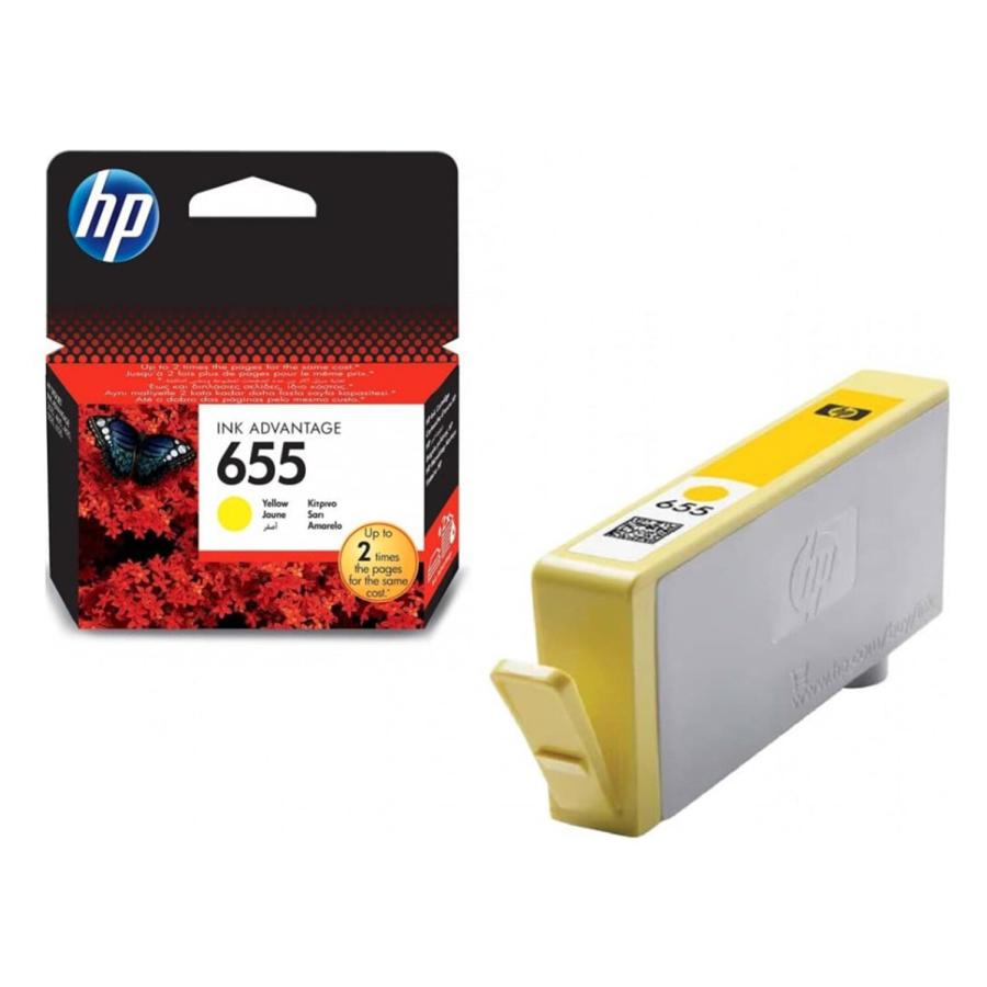 Картридж Ink Color CMY HP 655 (CZ112AE) Yellow #1