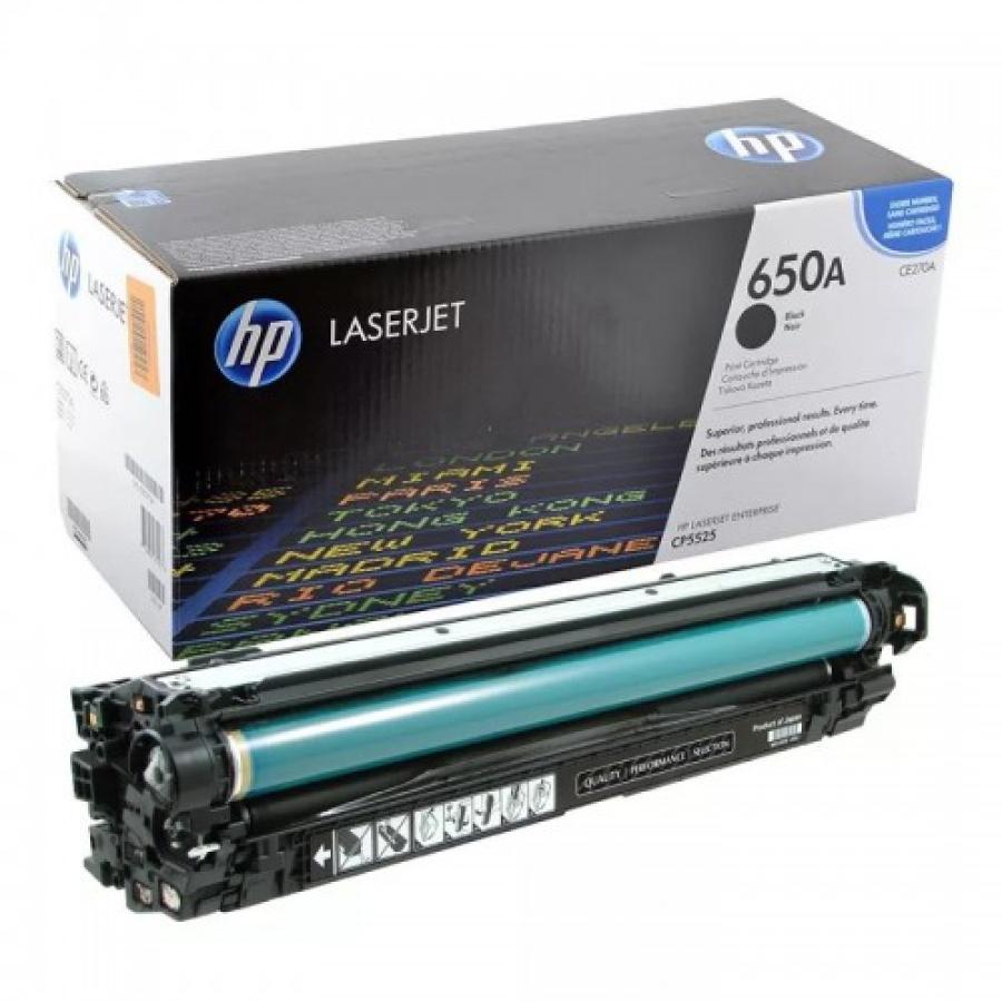 Laser A3 Color Black картридж HP 650a (CE270A) #1