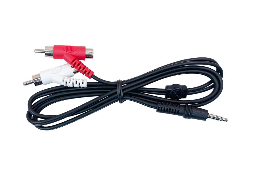 RCA audio cable Logitech MiniJack 3.5 (M) - 2x RCA (F/M) 1m #1
