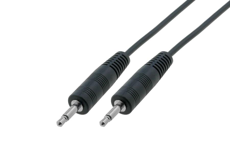Кабель интерфейсный  MiniJack 3.5mm 2Pin (M) - MiniJack 3.5mm 2Pin (M) 2м #1