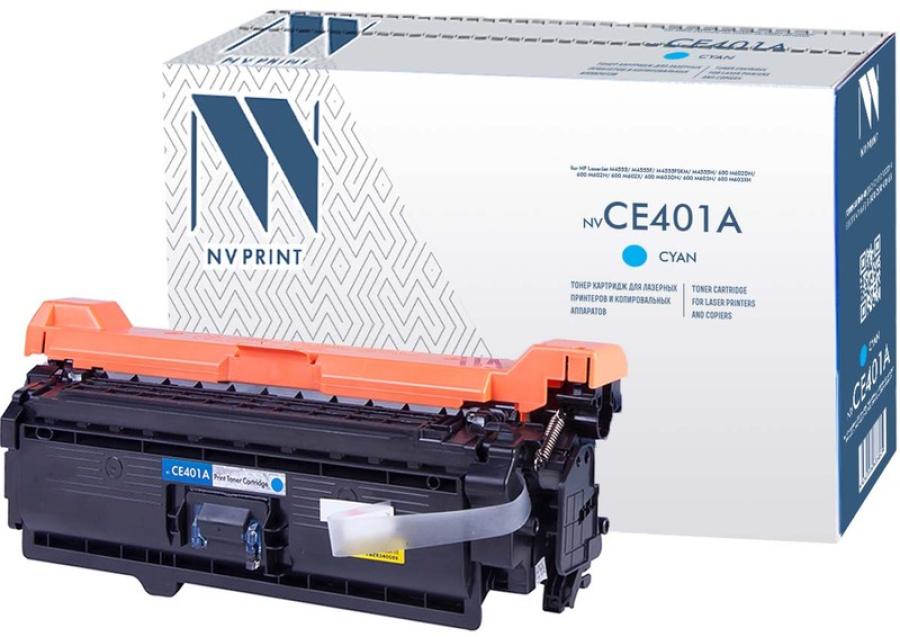 Laser A4 Color СMY картридж NV PRINT CE401A (CYAN) #1