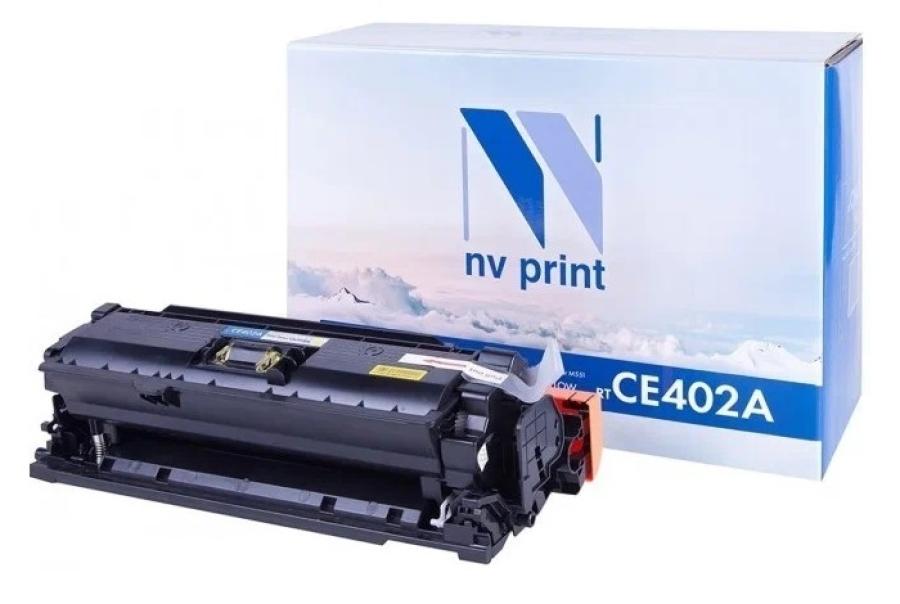 Laser A4 Color СMY картридж NV PRINT CE402A (YELLOW) #1