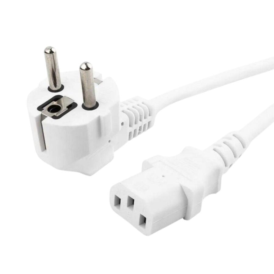 Кабель питания CEE7/7  CEE7/7 Угловой - IEC-C13 3G×0.5мм² 2M #1