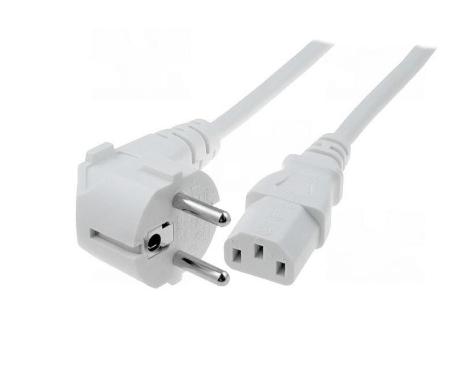 Кабель питания CEE7/7  CEE7/7 Угловой - IEC-C13 3G×1.0мм² 2M #1