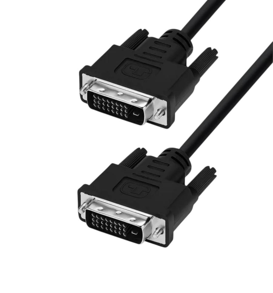 Кабель DVI для ЖК мониторов  DVI-D - DVI-D 1.85m Dual link #1