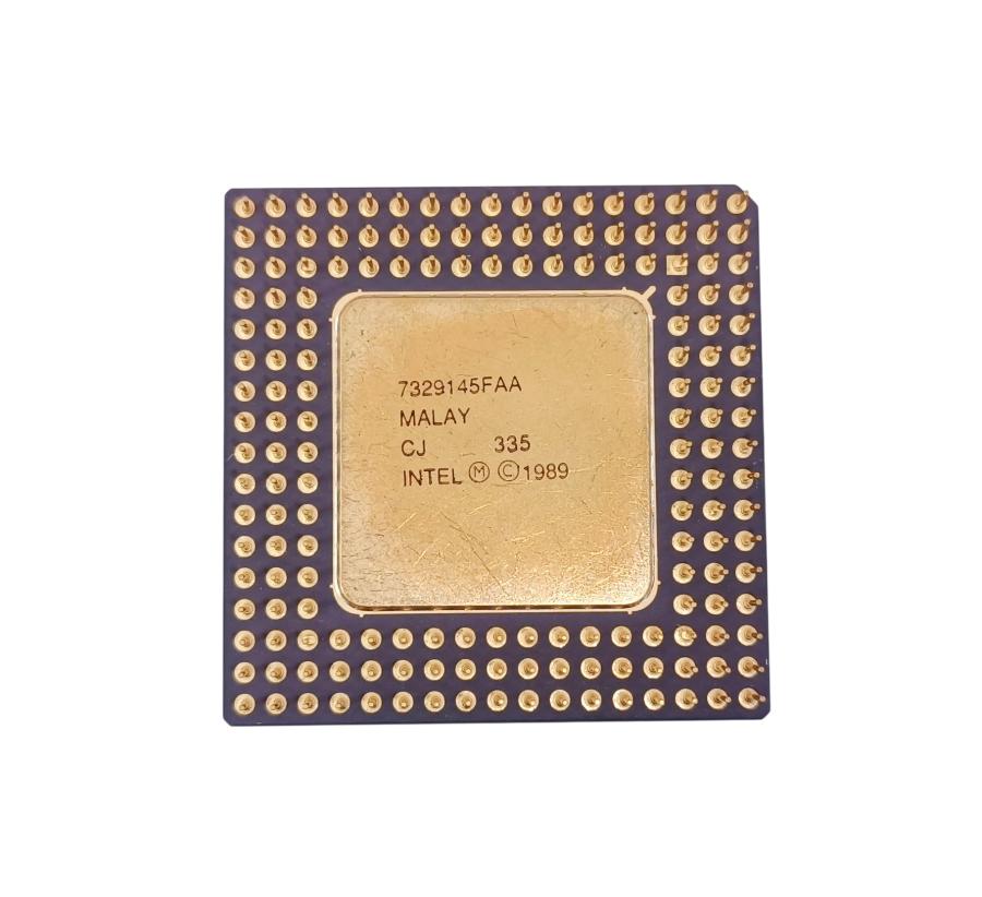 CPU PGA168 INTEL i486 DX A80486DX-33 #1