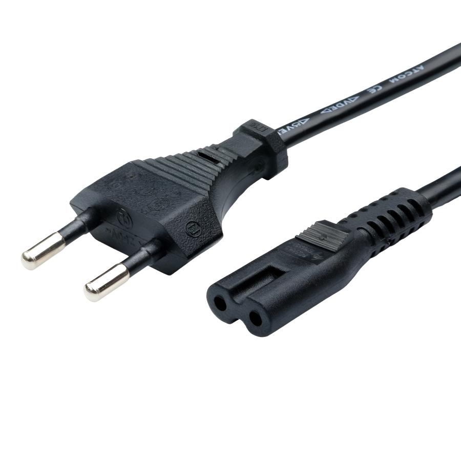 Кабель питания CEE 7/16  CEE7/16 - IEC-C7 2G×0.75мм² 1.9M #1