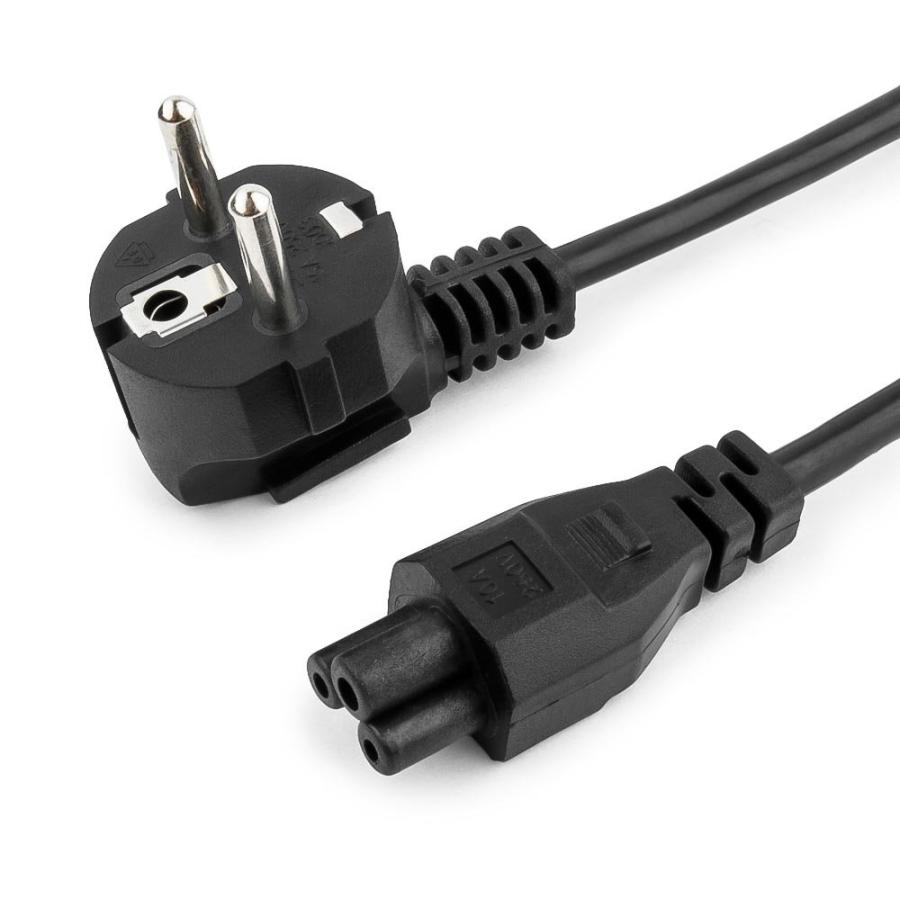 Кабель питания CEE7/7  CEE7/7 Угловой - IEC-C13 3G×0.75мм² 1M #2