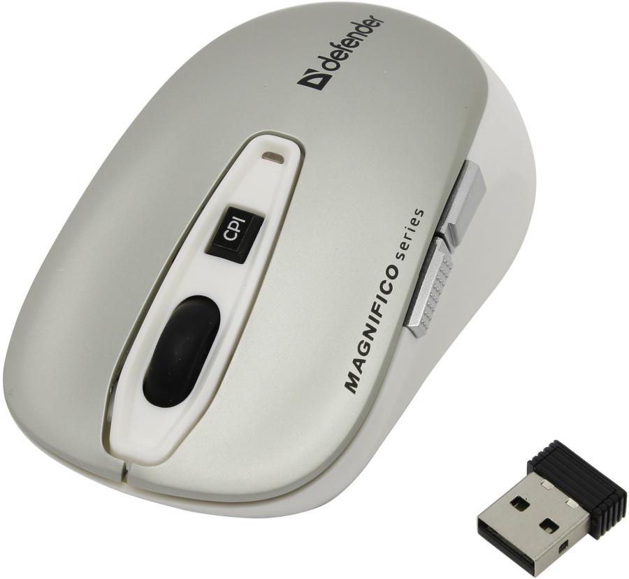 Мышь беспроводная Defender Magnifico MB-535 Nano #1