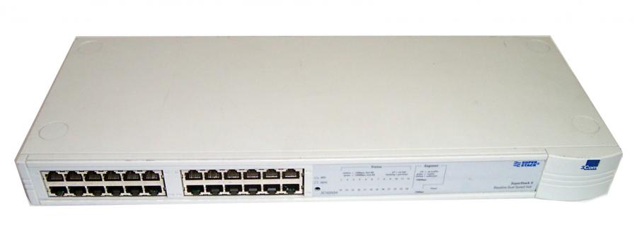 Коммутатор управляемый 3COM SuperStack 2 3300XM 24 Port 3C16985B #1