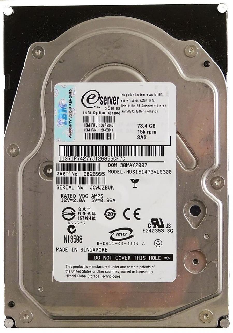 HDD 3.5" SAS IBM 39R7348 #1