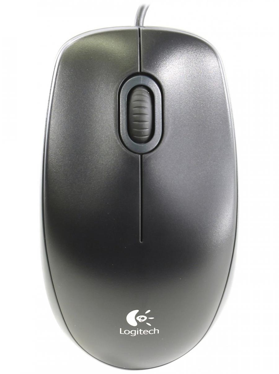 Мышь проводная Logitech B110 #3