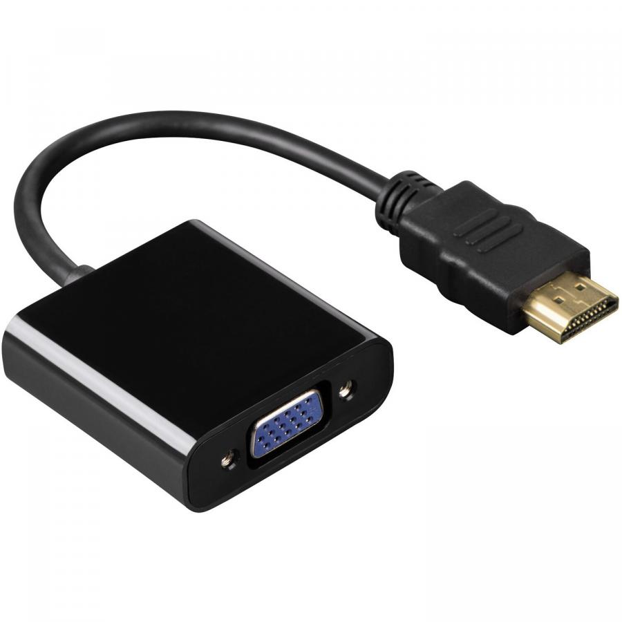 Переходник HDMI-VGA HAMA 00054569 | Хламада - запчасти с разборки серверов,  компьютеров, ноутбуков, планшетов, смартфонов