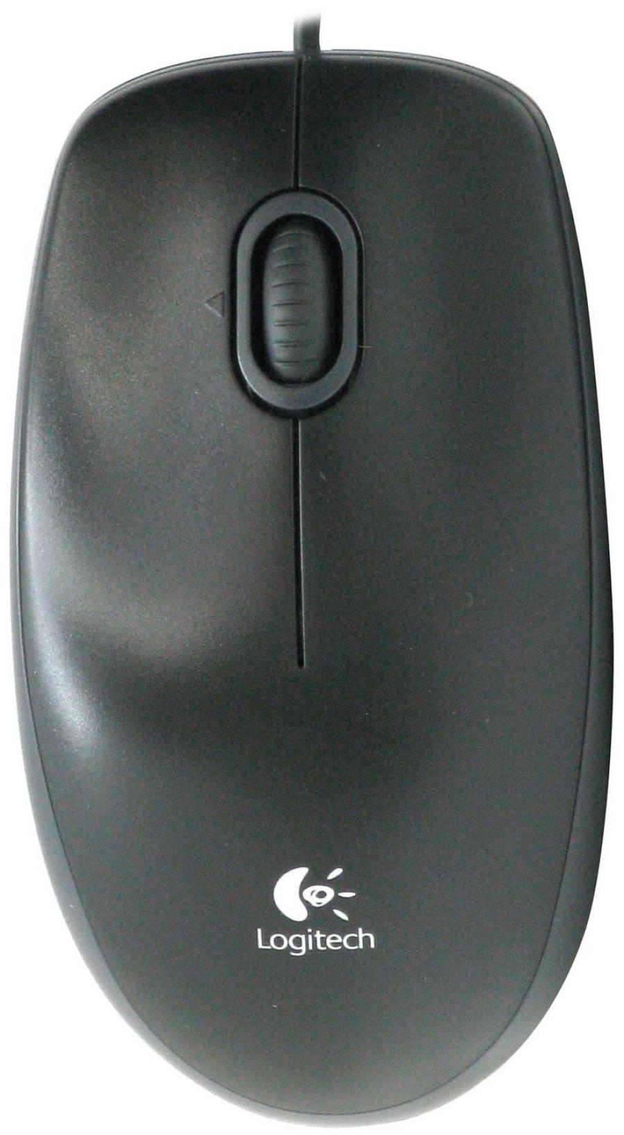 Мышь проводная Logitech B110 #4