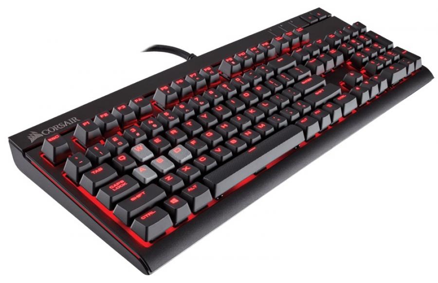 Клавиатура проводная CORSAIR STRAFE RGB MX RED #1