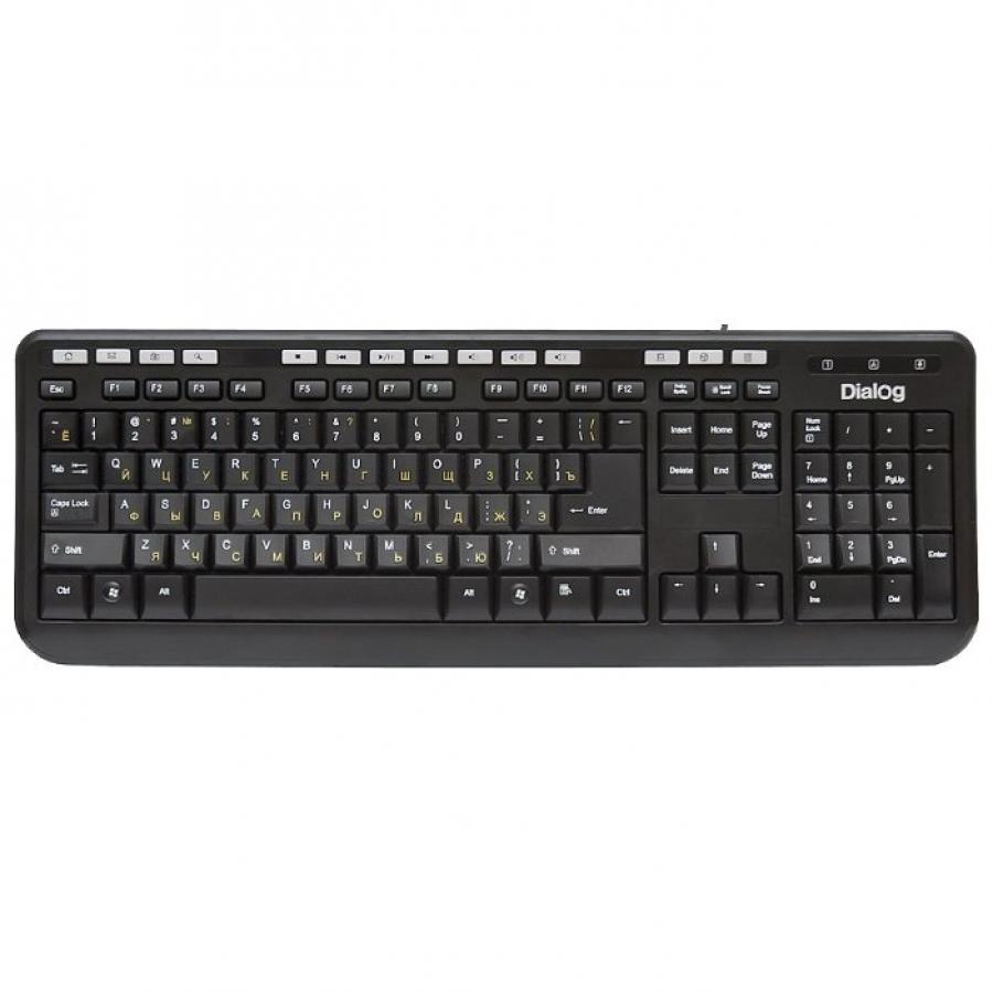 Клавиатура проводная Dialog KM-155BP #1
