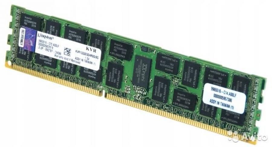DDR3 RDIMM ECC REG KINGSTON KVR1333D3LD4R9S/8G #1