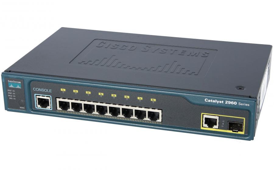 Коммутатор управляемый CISCO WS-C2960G-8TC-L #1