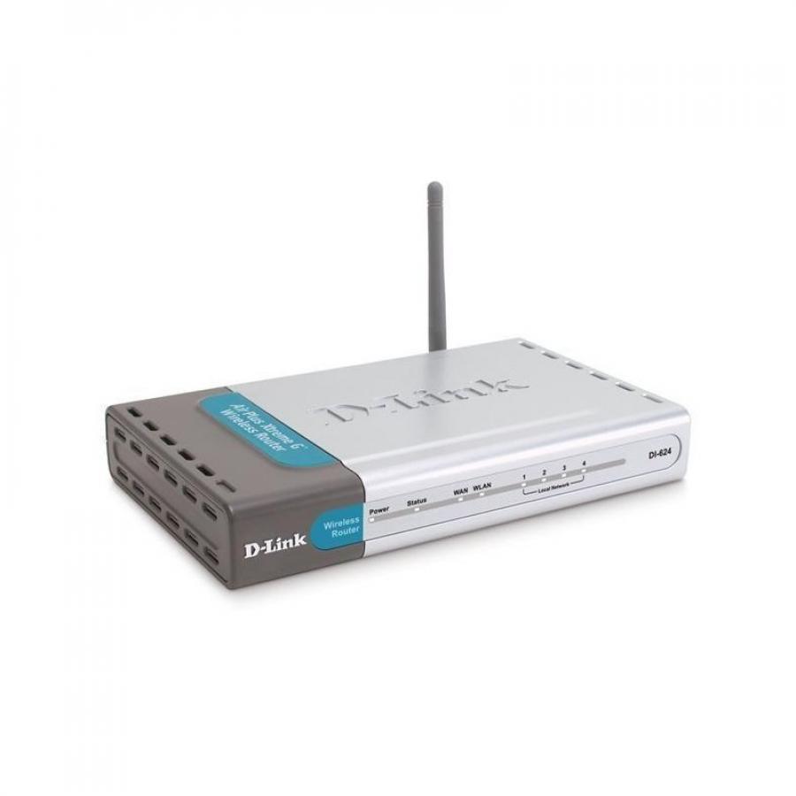 Роутер WiFi D-LINK DI-624 | Хламада - запчасти с разборки серверов,  компьютеров, ноутбуков, планшетов, смартфонов