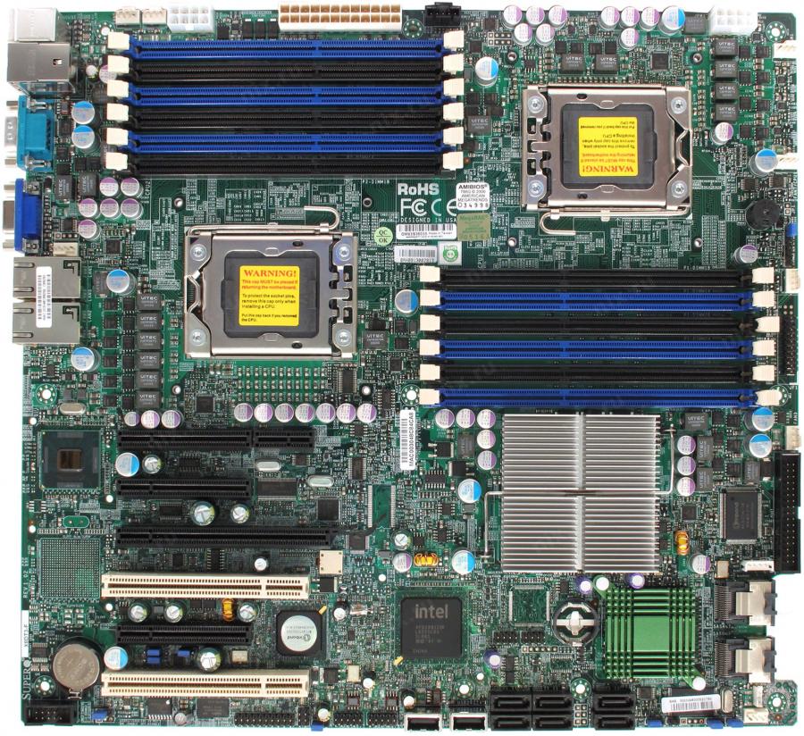 MB LGA 1366 SuperMicro X8DT3-F REV 2.01 #1